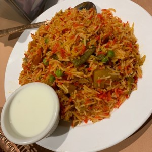 Vegetable Biryani 