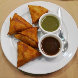 Meat Appetizers - Chicken Samosa