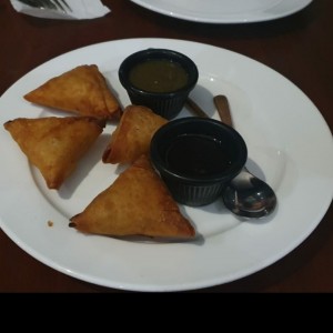 samosas de pollo