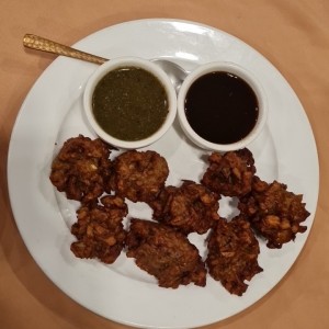 Vegetarian Appetizers - Onion Pakora