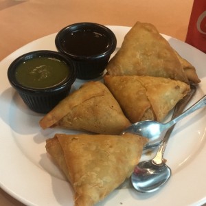 chicken samosas