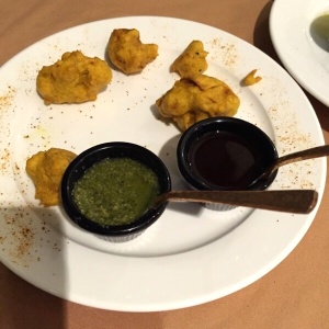 Gobhi Pakora muy bueno 