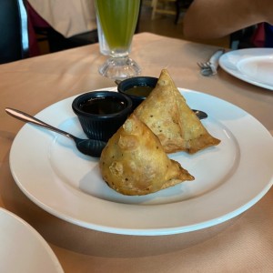 Vegetarian Appetizers - 1. Veg. Samosas