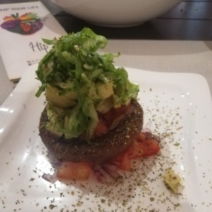 Portobello relleno