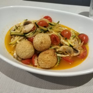 albondigas de pollo y quinoa