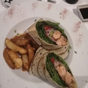 wrap de salmon