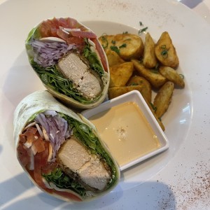 Wrap de Pollo Thai