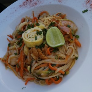 Phad Thai de Mariscos