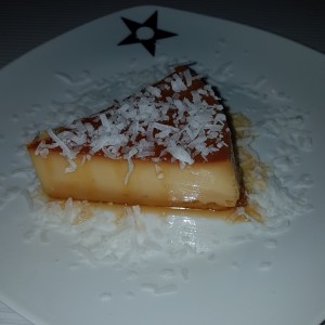 Flan de coco