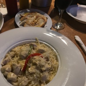 Spaghetti con Pollo