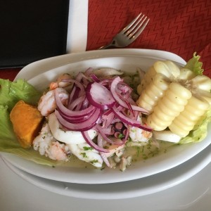 ceviche de Mariscos