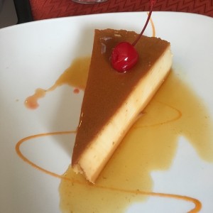 Flan de la casa