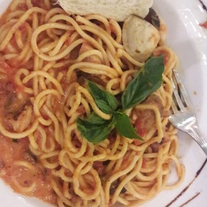 pasta anglio rosso