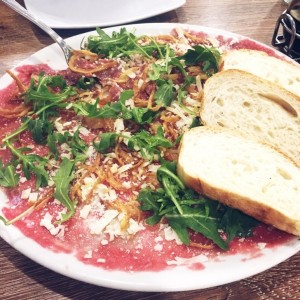 carpaccio de res