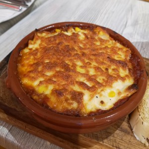 lasagna de carne con maiz