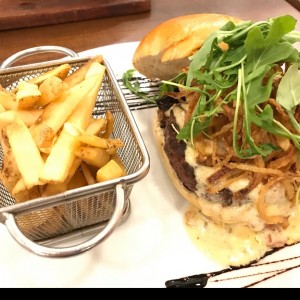 Carbonara Burger