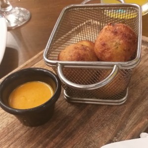 croquetas de yuca