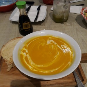 sopa zapallo