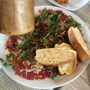 carpaccio de res 