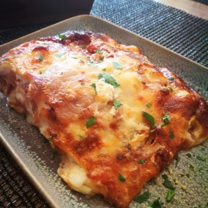 Lasagna de carne