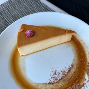 Flan de la casa