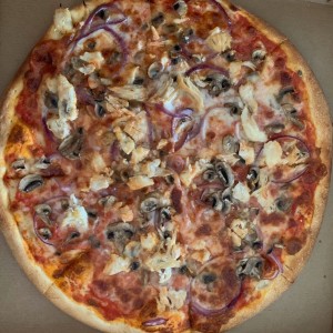 pizza pollo