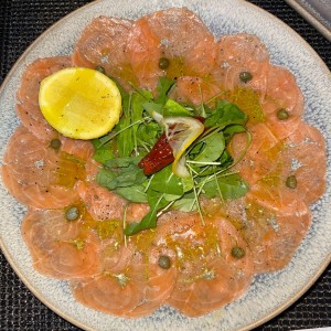 carpaccio de salmon 