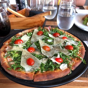 pizza de rugula