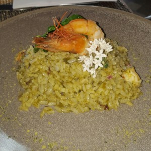 Risotto mar y tierra