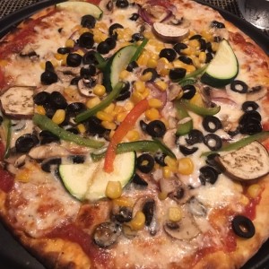 pizza de vegetales