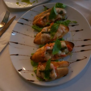 Entradas - Bruschetta