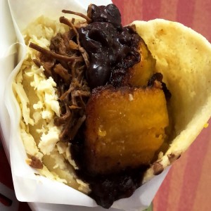 Arepa de pabellon 