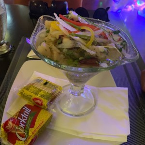 Ceviche de corvina