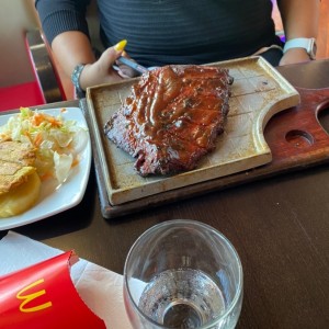 costillas al barbecue