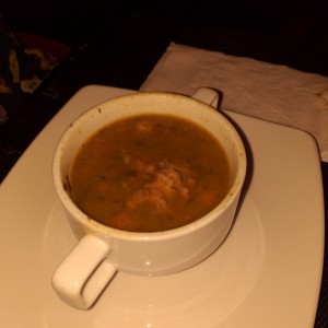 sopa de pata del salad bar