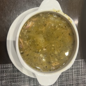 Sopa de pollo