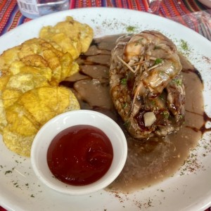 Filete Relleno de Langostinos