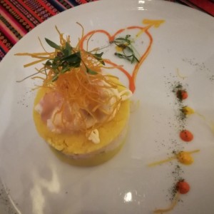 causa de camarones 