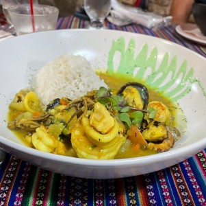 Cau cau de Mariscos