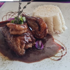 Filete Relleno de Langostinos