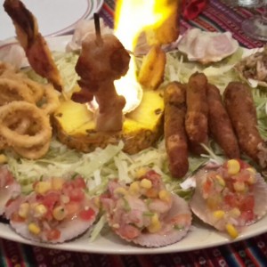 picada de mariscos