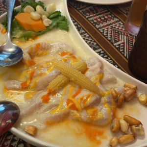 Tiradito de corvina