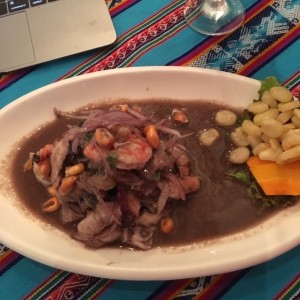 ceviche conchas negras