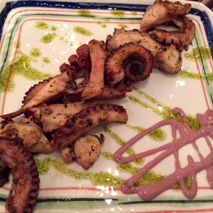 Pulpo al Carbon