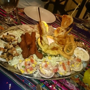 bandeja mixta Nazca