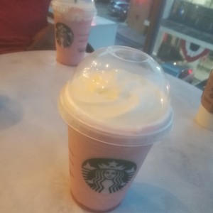 Frappuccino de Strawberry Cream