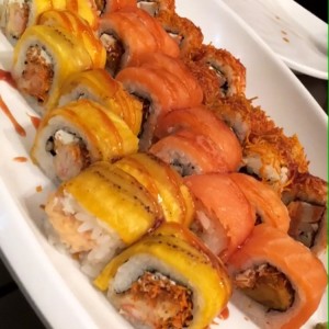 platanito roll, tita roll, krispy cangrejo