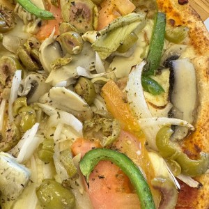 Pizza de vegetales