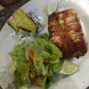 Salmon a la parrilla