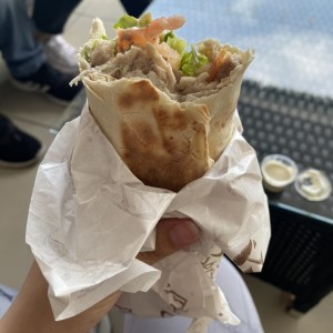 Emparedados - Shawarma de Pollo